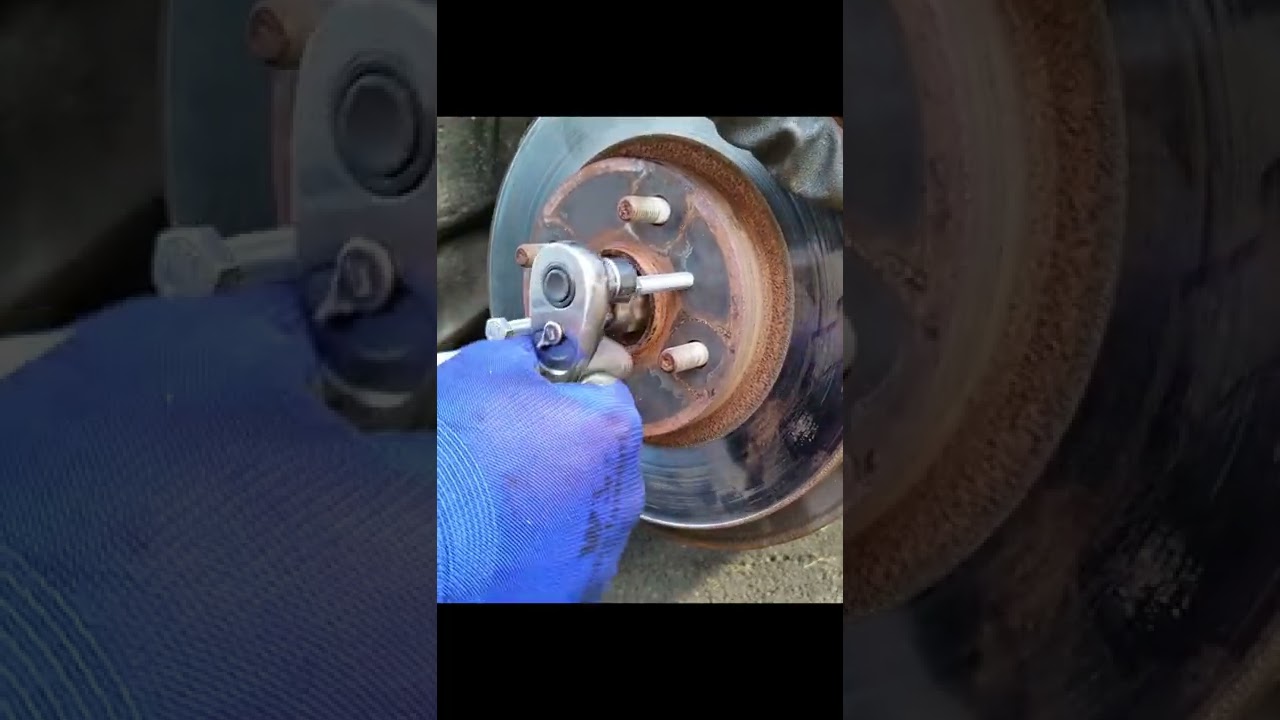 Remove Stuck Rotor With Bolts