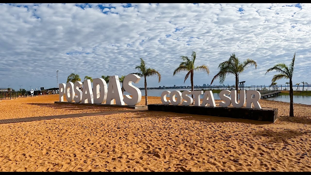 Balneario Costa Sur en Posadas, un lugar paradisíaco para viajeros, acampantes y nómades!