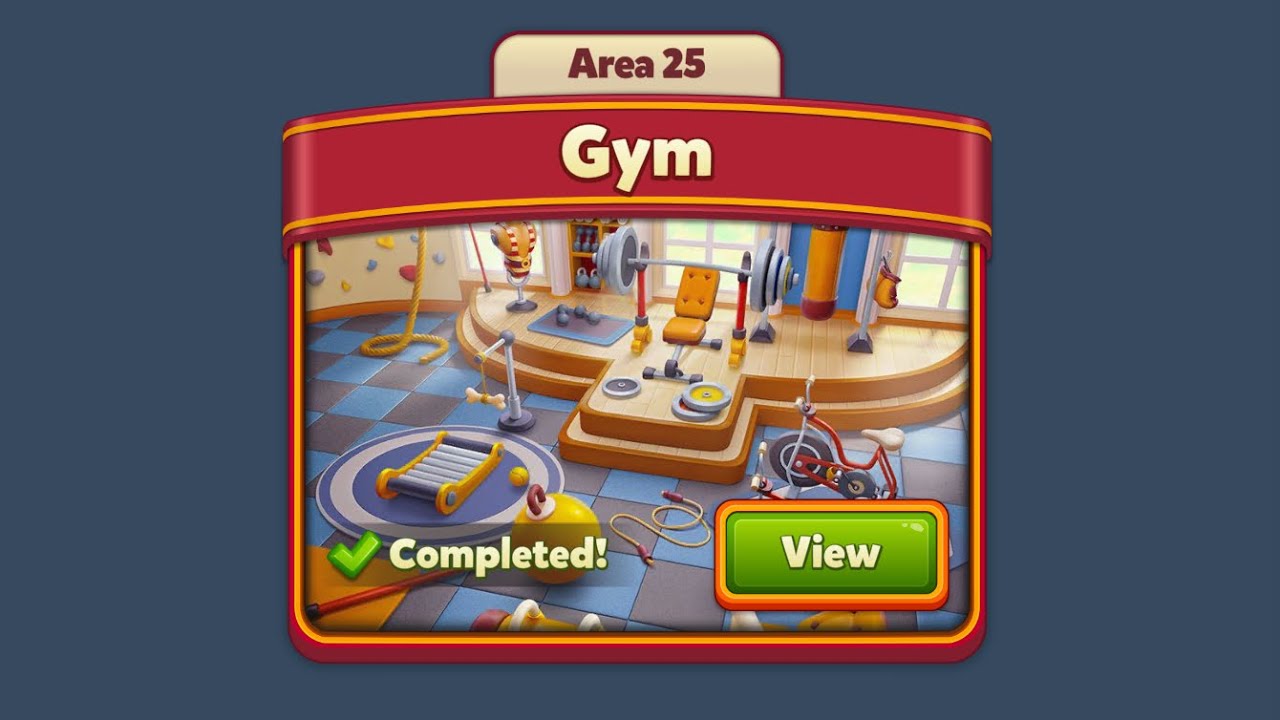 Royal Match Area 25 Gym - Team Frog Army