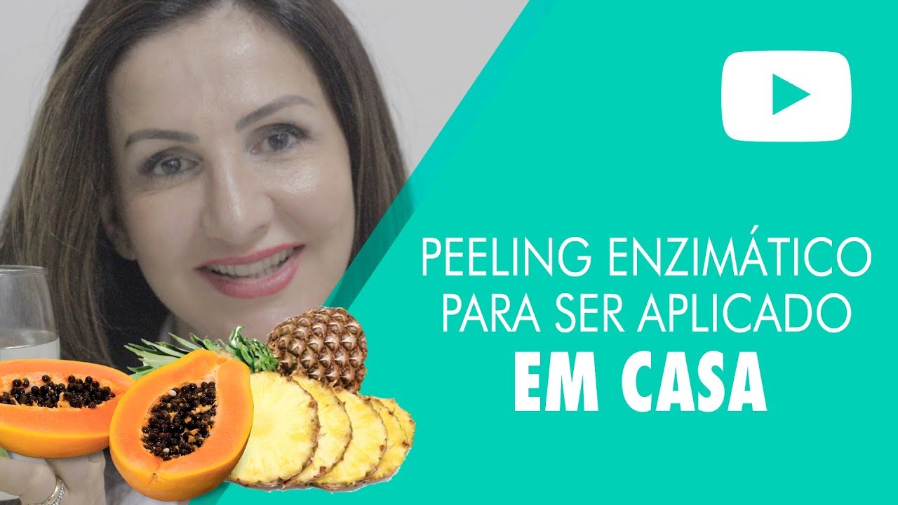 Peeling Enzimático para ser aplicado em casa
