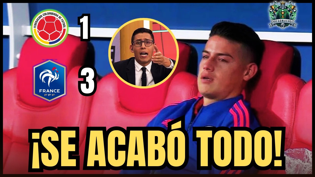 &iexcl;SE ACAB&Oacute; LA PACIENCIA! 🚨 LA PRENSA DESTROZA A JAMES TRAS EL 1-3