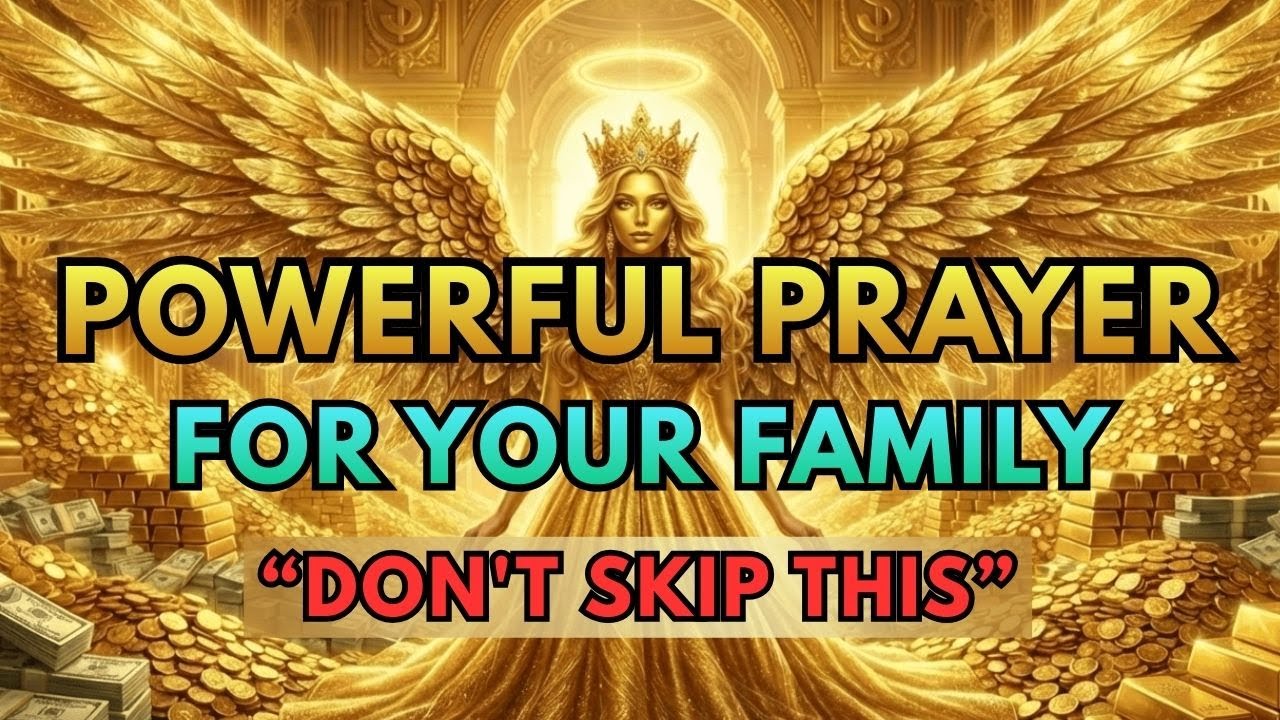 A POWERFUL PRAYER for FINANCIAL HOPE STABILITY and FAMILY PEACE