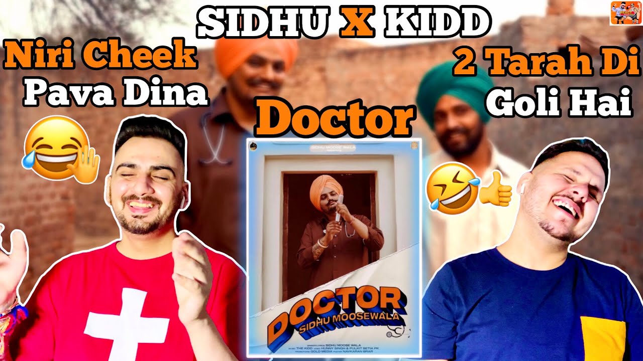 Reaction on Sidhu Moose Wala | Doctor | Reaction Video | ReactHub Sidhu Moosewala The Kidd