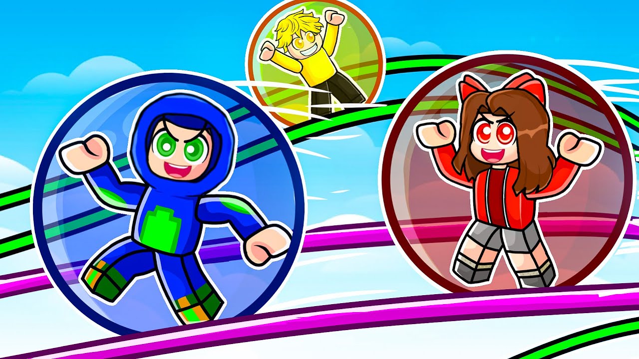 ROBLOX MARBLE RACE😱