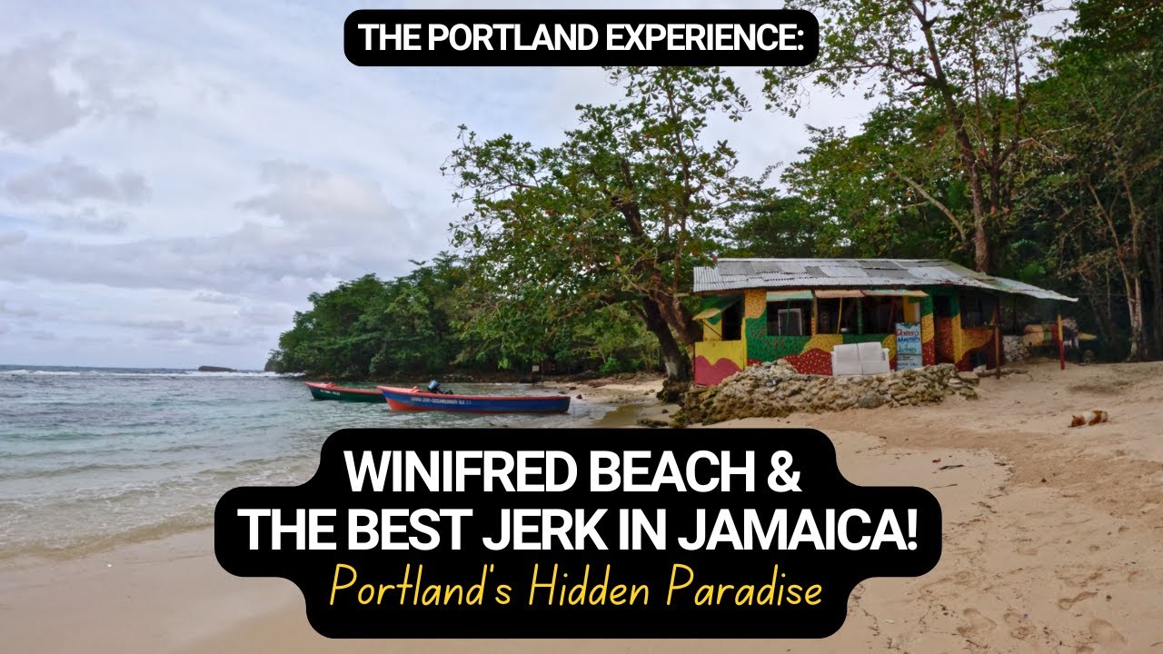 Portland’s Hidden Paradise – Winifred Beach & The Best Jerk in Jamaica! 🌊🔥🍗