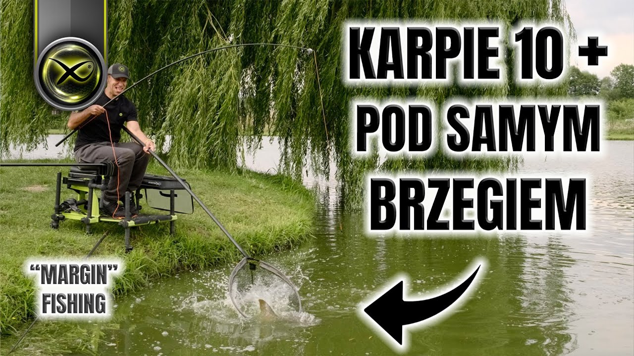 KARPIE 10+ POD SAMYM BRZEGIEM - MARGIN FISHING | Matrix Feeder Coach Marcin