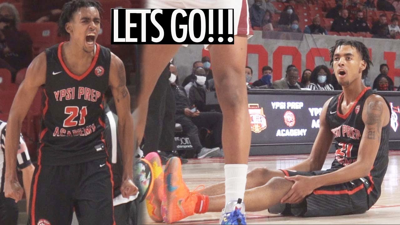 Emoni Bates HEATS UP For Ypsi Prep SCORES 25 POINTS In Houston!