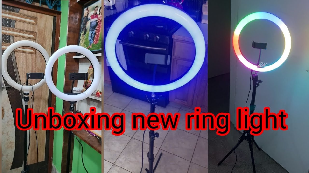 Unboxing new ring light 🚨@bhaktichannel012 #new #minivlog 