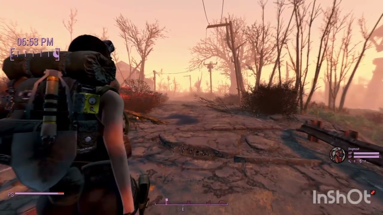 Fallout 4 xbox mods 2026 (POV -50 3rd person cam) Demo