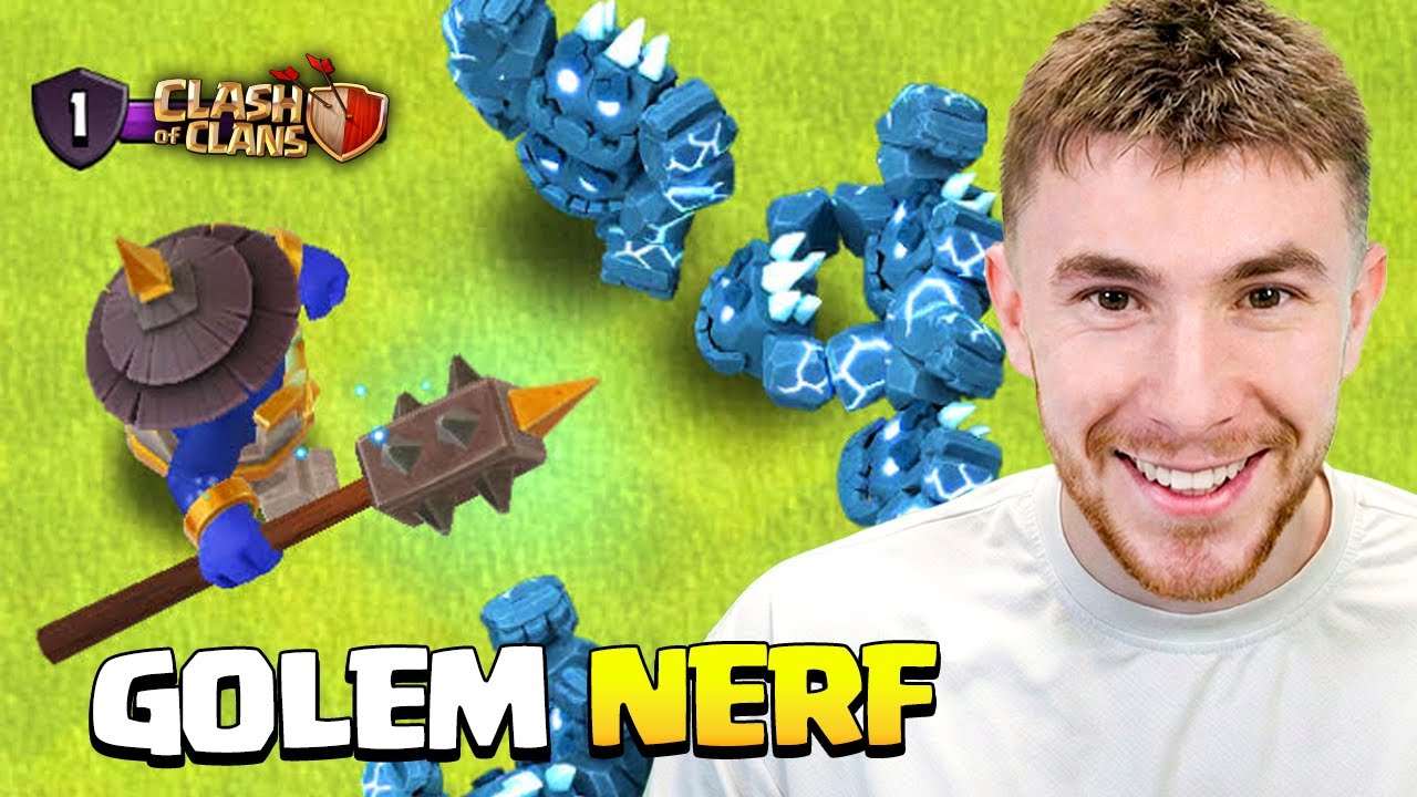 Le Golem Météorique est Nerf alors on en rajoute plus ! (c'est pas une blague)
