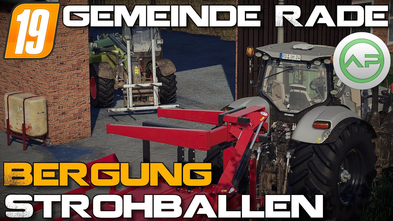 ✅ [LS19] GEMEINDE RADE | S01 | Bergung der Strohballen | weiterf&uuml;hrende Planung des Projektes