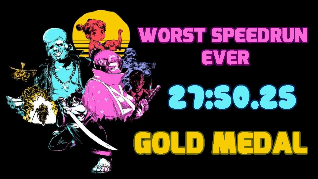 Худший Спидран в Мире - Katana ZERO - Gold Medal