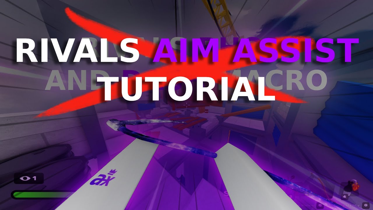 Rivals Aim Assist Tutorial - Roblox Aimbot