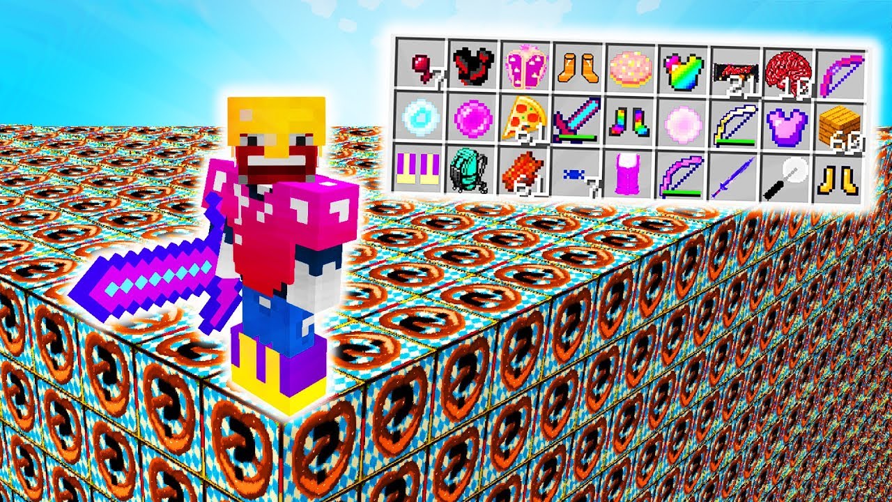 ÜBERLEBT SIE DAS 212121212 CLASH SCHWERT? | OKTOBERFEST LUCKY BLOCKS RACE