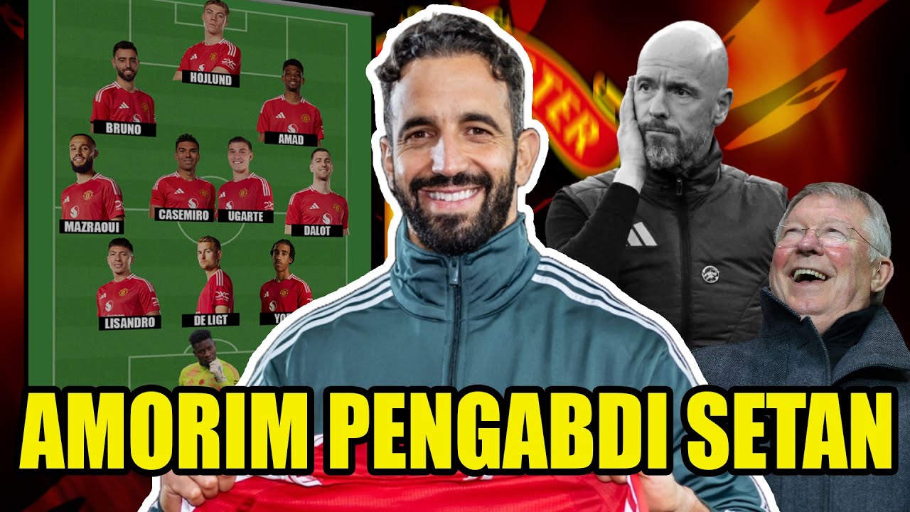 RUBEN AMORIM PELATIH BARU MANCHESTER UNITED! BAKAL BISA BAWA KE PUNCAK ATAU MALAH JADI KOCAK? WKWK