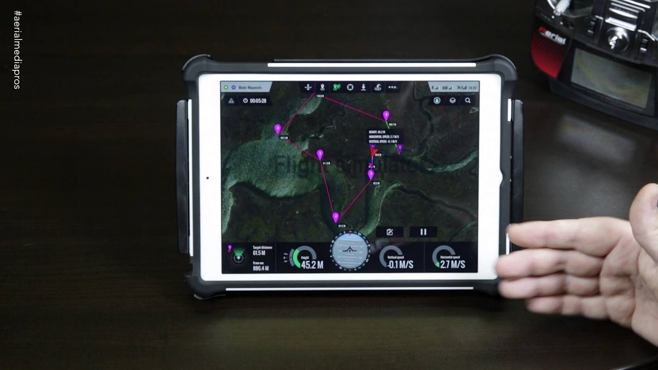 DJI iPad Ground Station Beyond Line of Sight (BVR)   