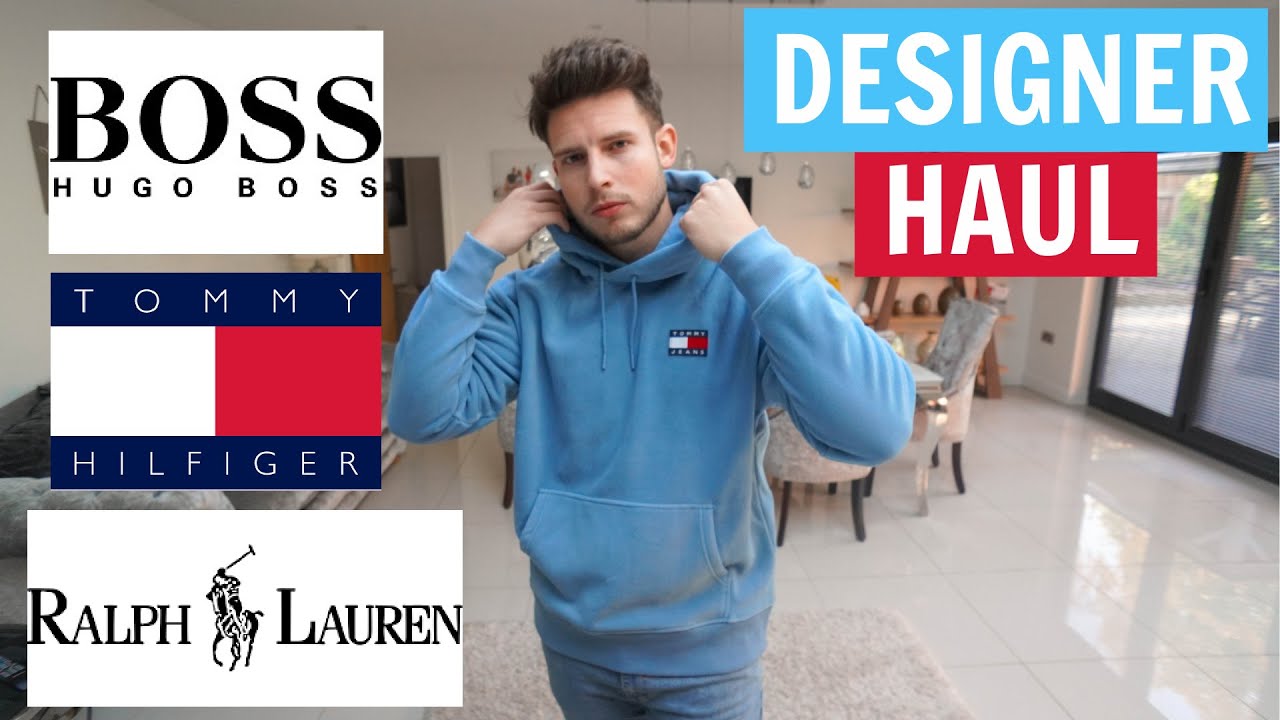 Men's DESIGNER Clothing Haul & Try On | Autumn Fashion 2020