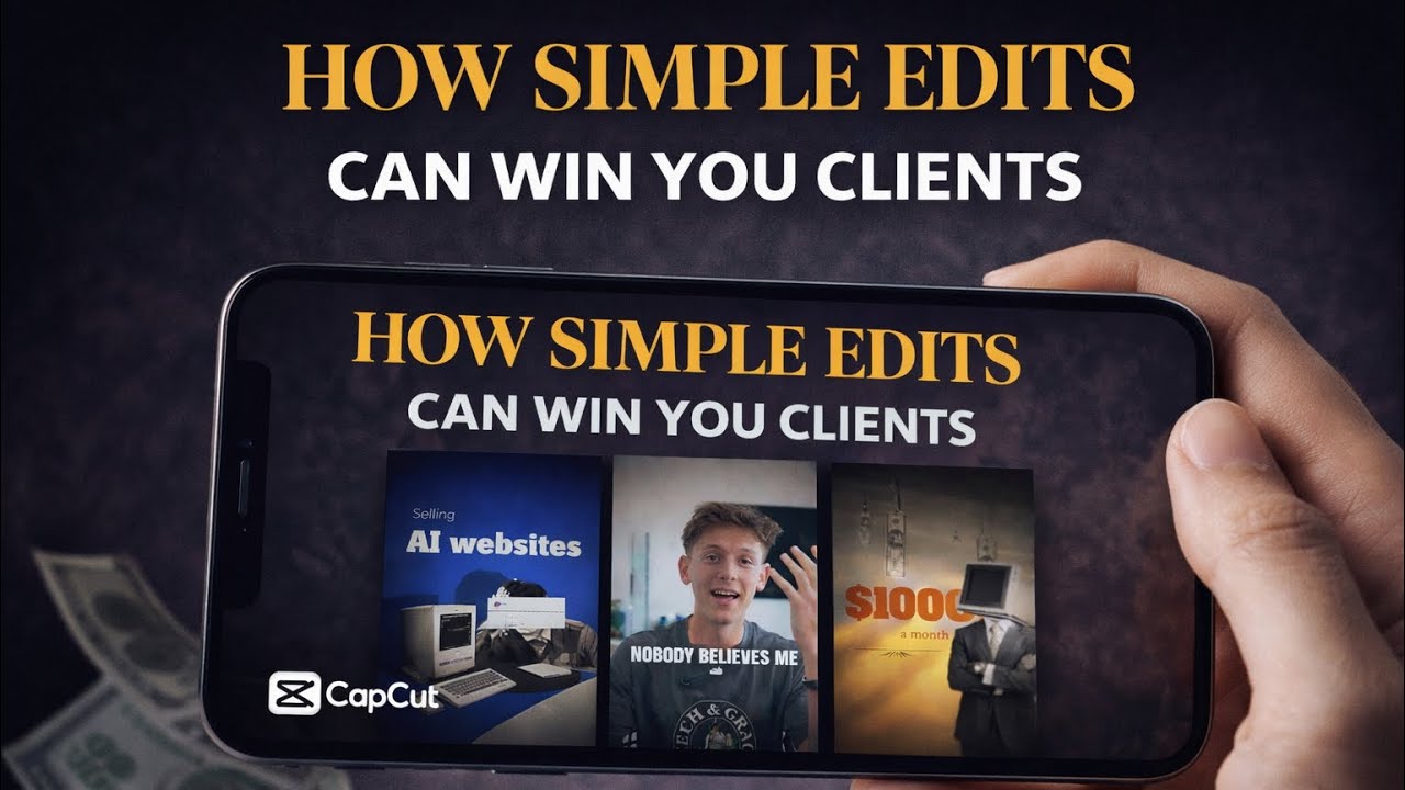 Using Your Phone to Make Simple Edits That Can Win You Clients (CapCut Mobile Edit)