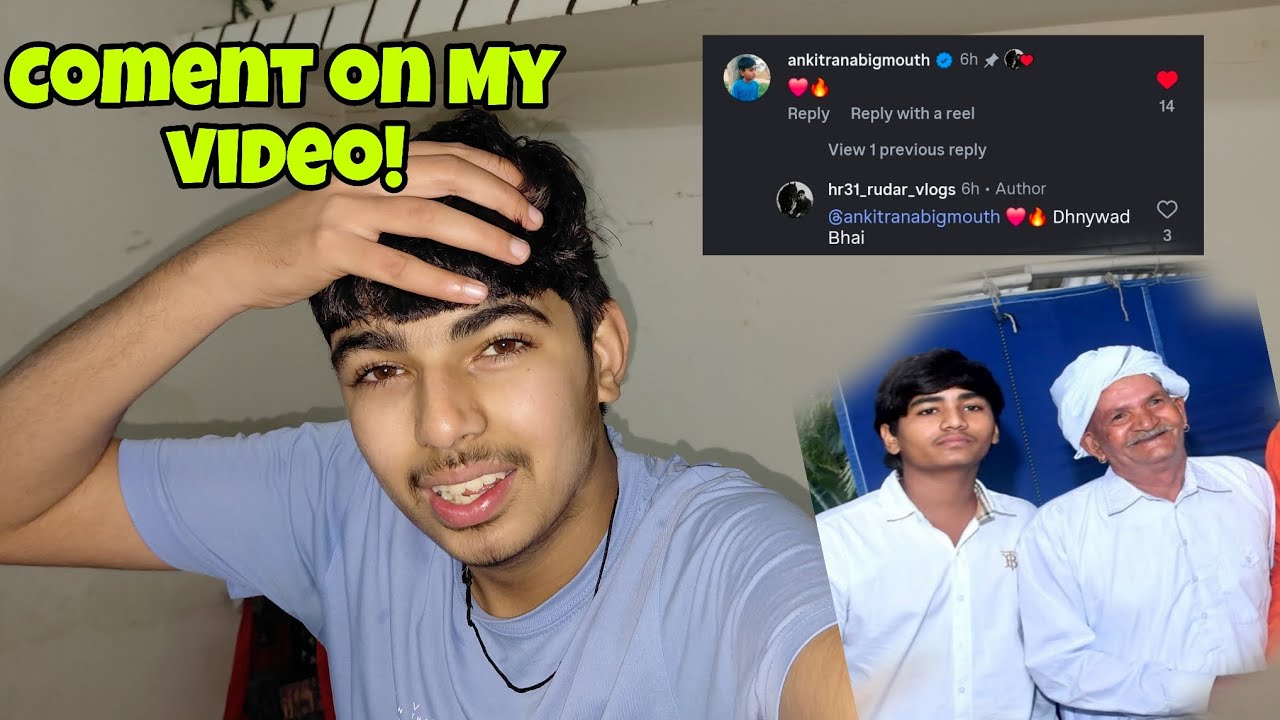 @AnkitBigMouth  Comment On My Instagram Reel 🥳 Pura Systumm Hang! 🔥