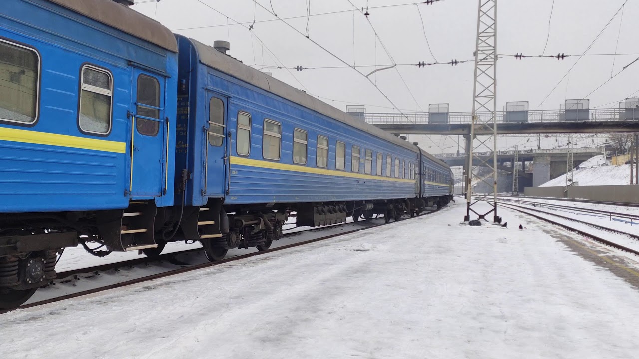 Электровоз ВЛ82М-076 со скорым поездом ✓45/46 Лисичанск-Ужгород