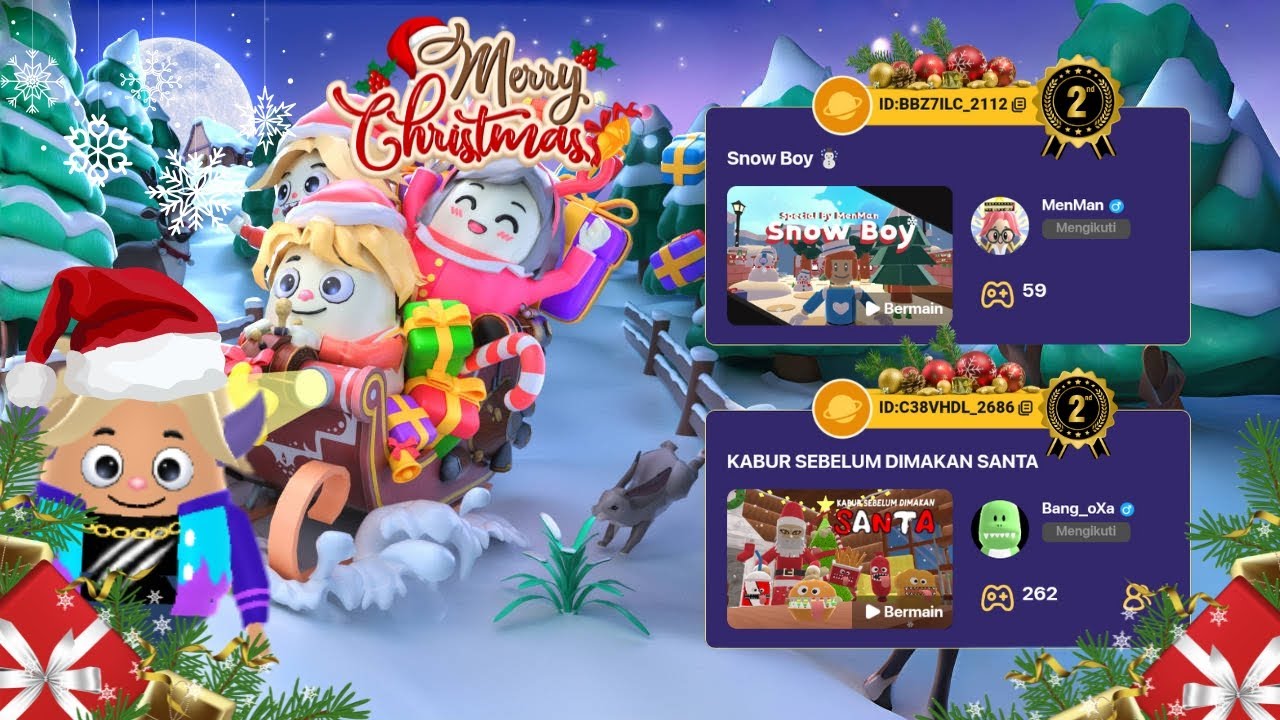 AYO KITA TAMATKAN GAME NATAL @menmanucz & @bang_oxa | Unilol | uni craft
