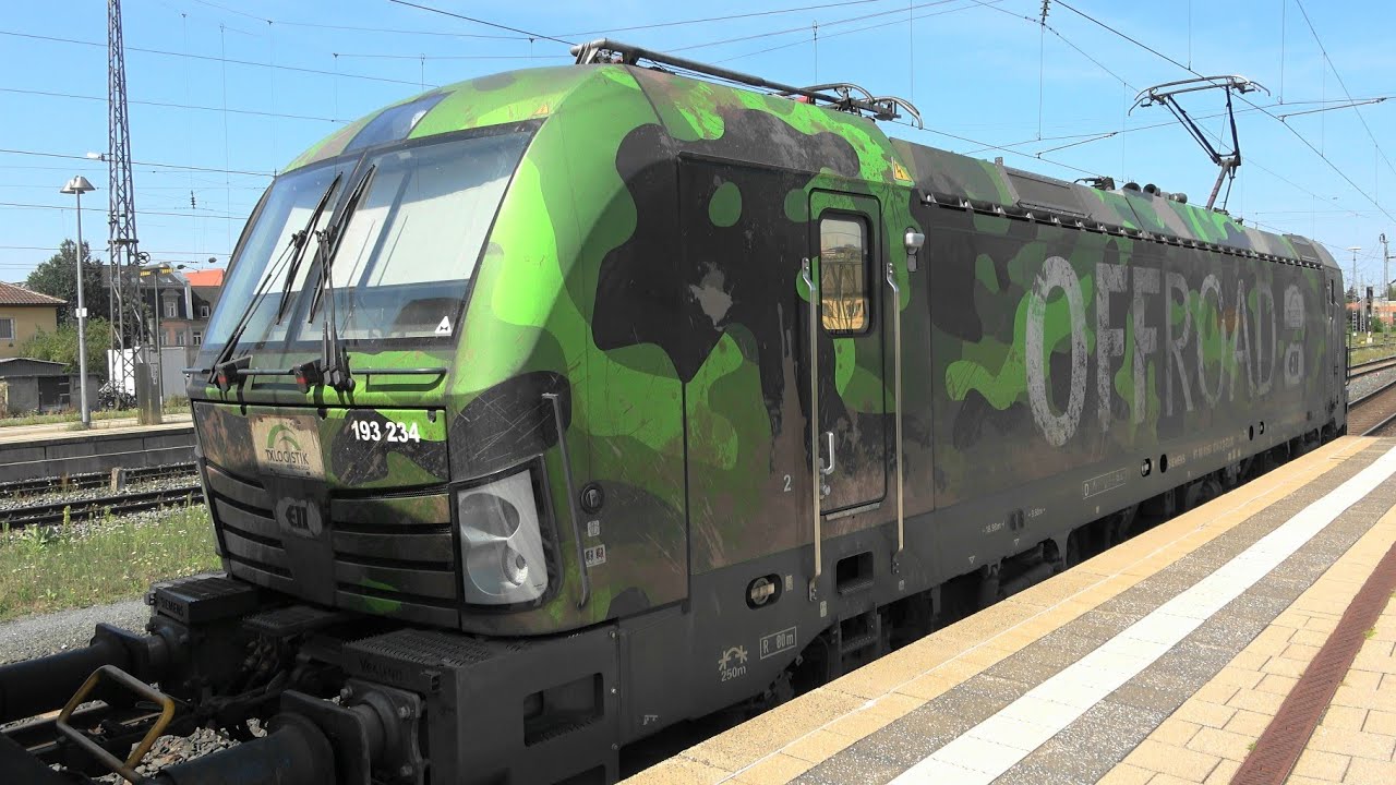 Bamberg: XL Bahnvideo, Güterzüge, Bauzüge & BR628 SOB geben Abwechslung zu ICE, Desiro & Co