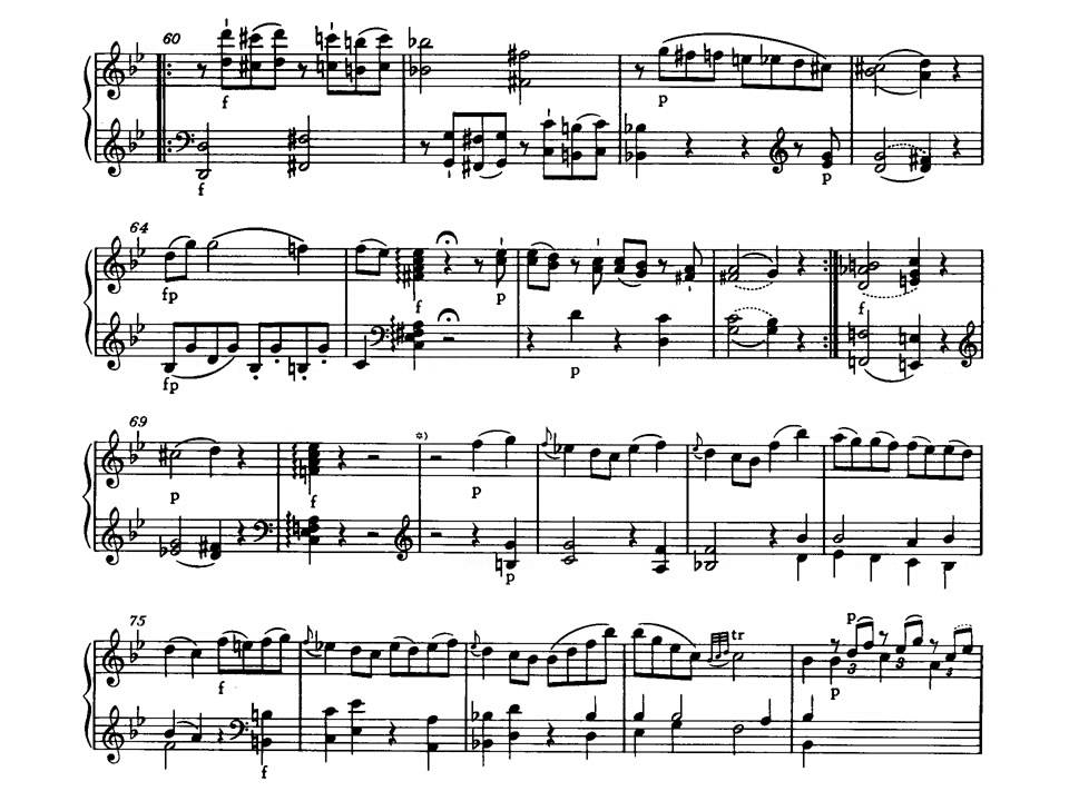 Mozart. Sonata nº 3 Kv 281 III. Rondó. Allegro.