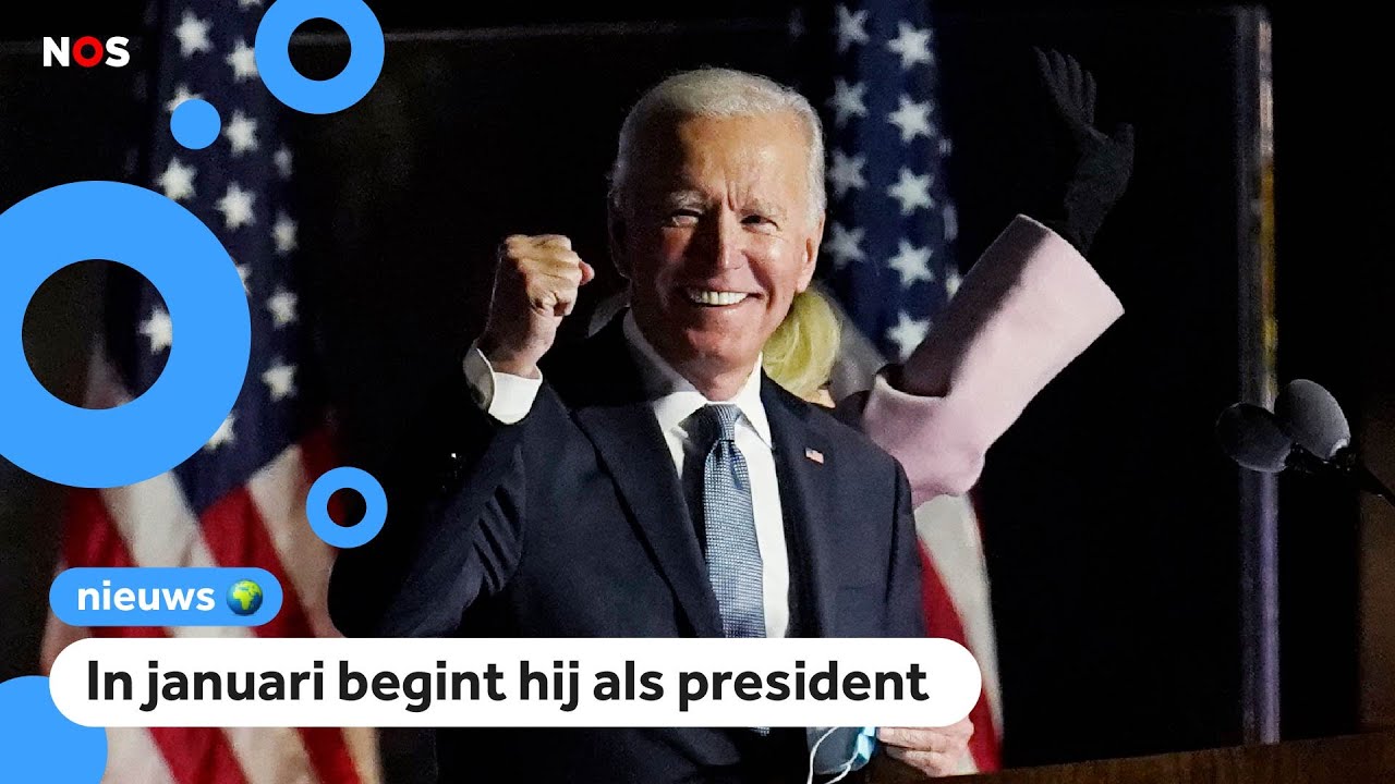 Joe Biden wordt de nieuwe president van Amerika