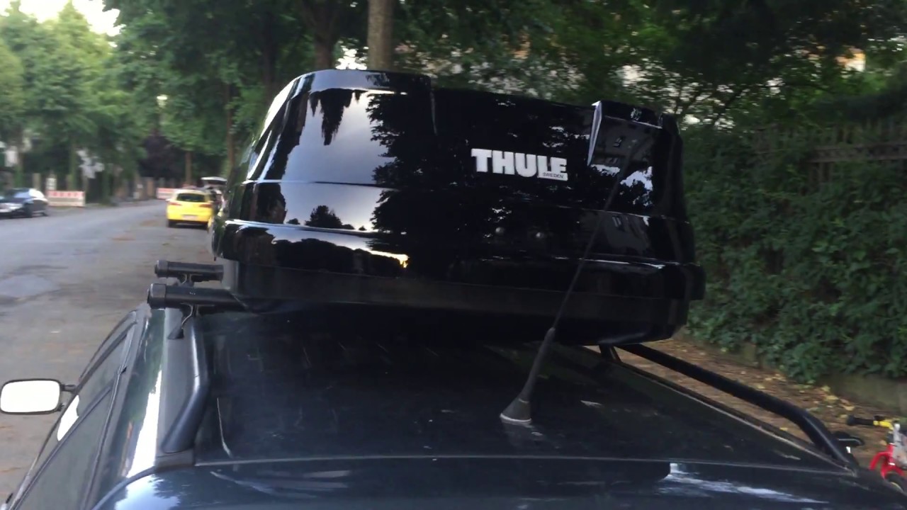 Ersteindruck: Thule Touring M Box - aktuelles Modell 2017
