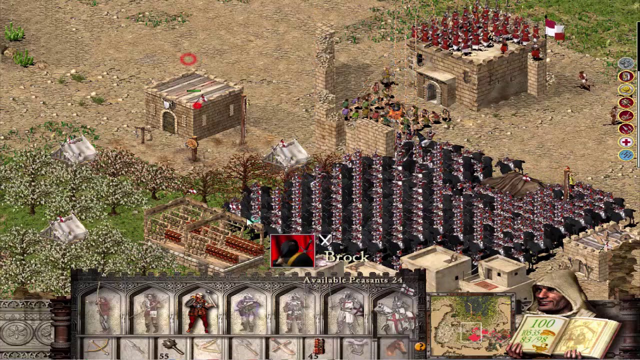 تختيم لعبة صلاح المستوى10- Stronghold Crusader Extreme