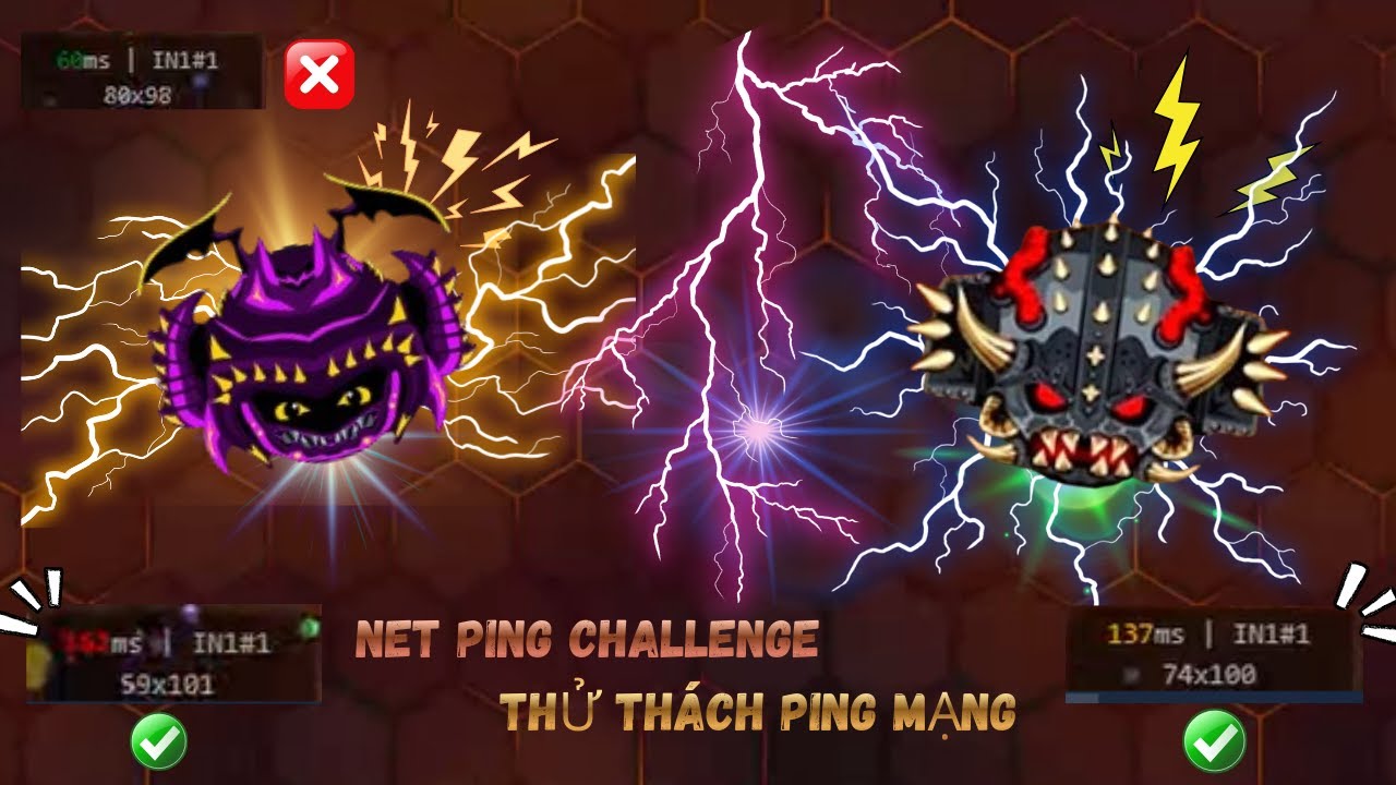 NET PING CHALLENGE ↘...ALL EVOGAMER...🎮