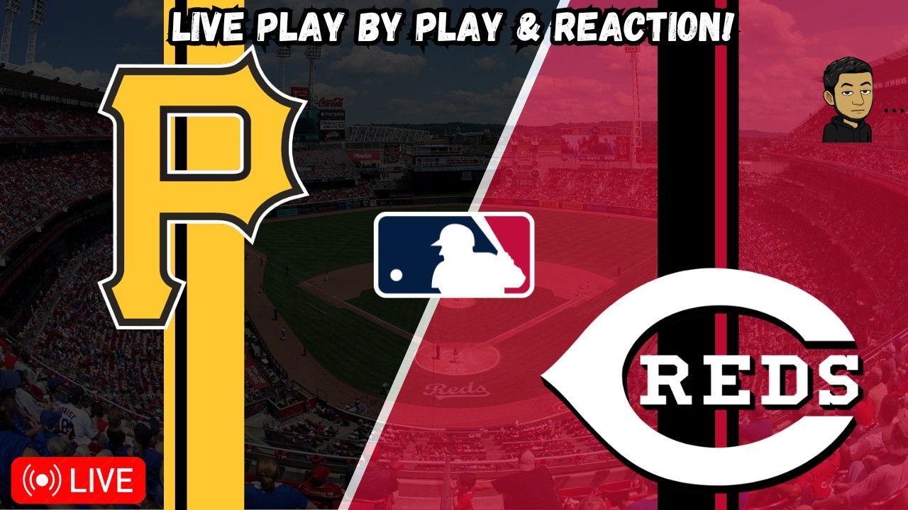 Pittsburgh Pirates vs Cincinnati Reds | MLB Livestream Live Radio Broadcast