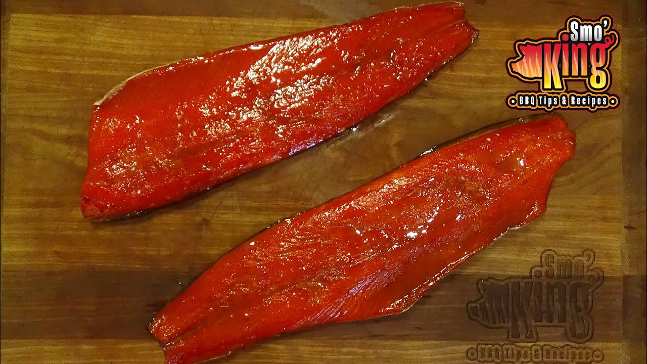Sriracha and Honey Smoked Salmon