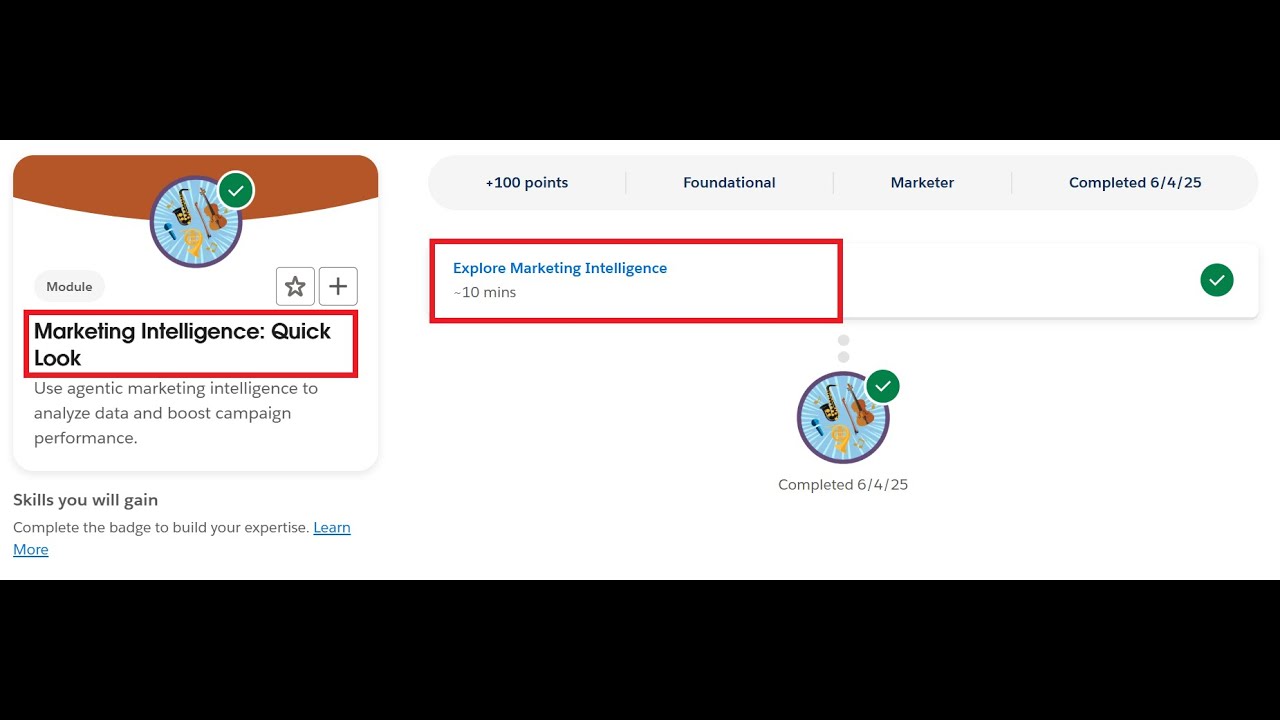 Marketing Intelligence: Quick Look | Salesforce