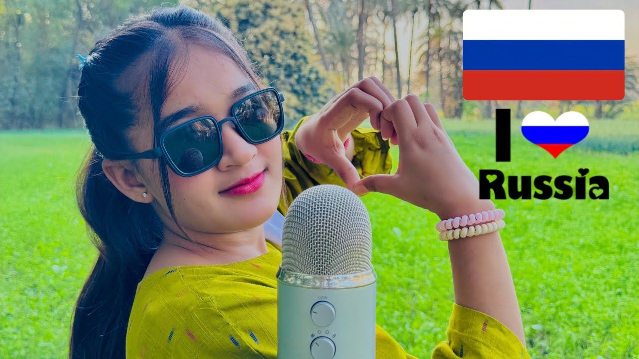 ASMR In Russian 🇷🇺 Outdoor | асмр Русский