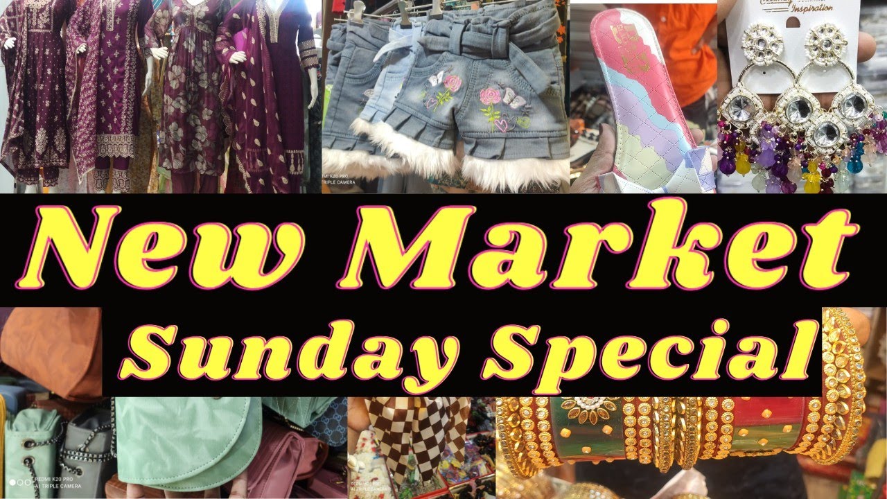 New Market Bhopal Shopping || New Market Sunday Special Vlog