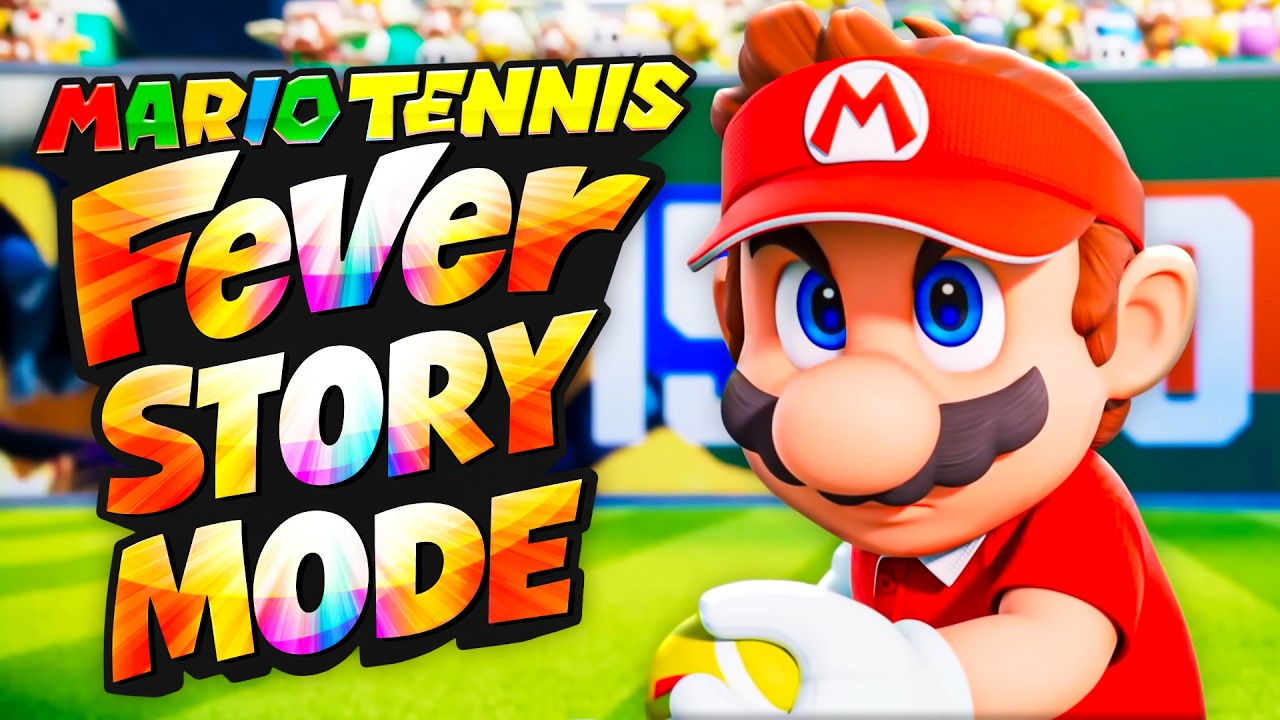 🔴 Ich spiele den Mario Tennis Fever STORY MODE in EINEM Stream durch!