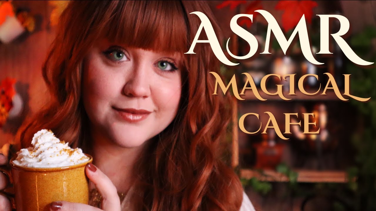 ASMR Magical Cafe Roleplay ☕ Cozy Kitchen Witch Helps You Relax (Soft-Spoken)