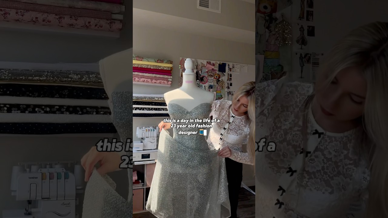 день из жизни 23-летнего модельера 🪡🧵 #модныйдизайн #шитье #шитье #вдохновение