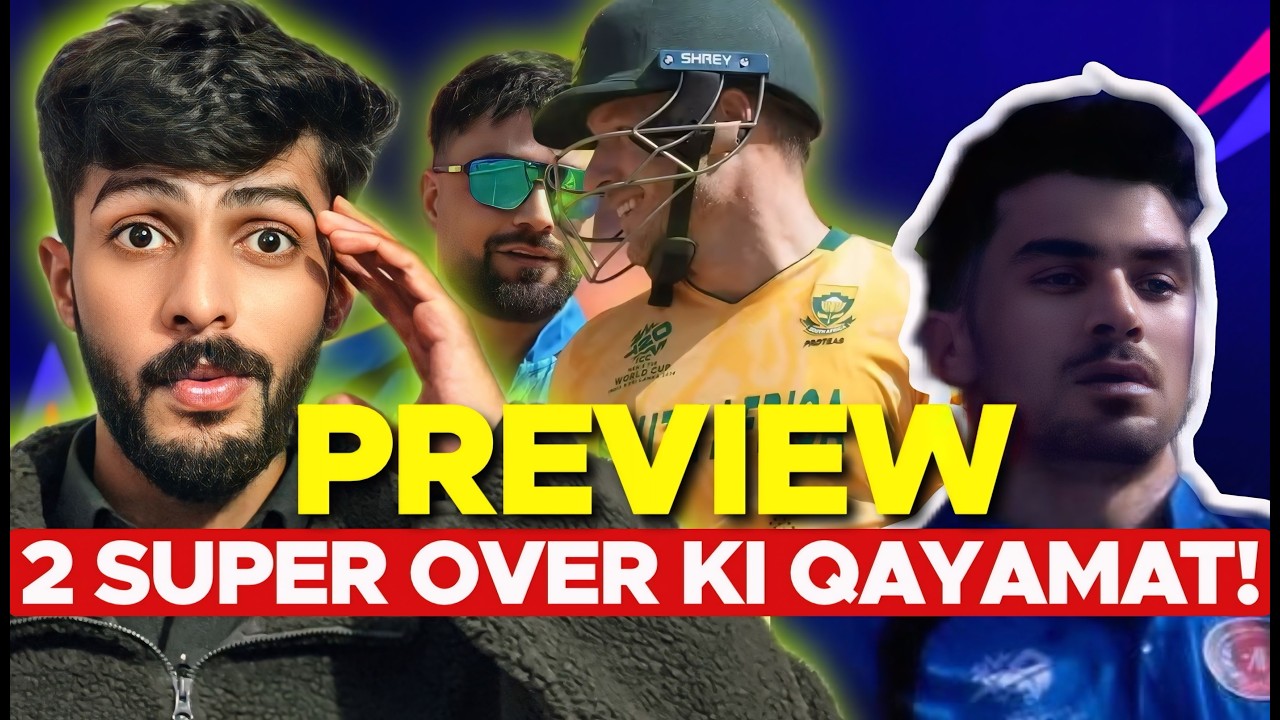 Afghanistan OUT After 2 Super Overs! Craziest T20 World Cup Match Ever