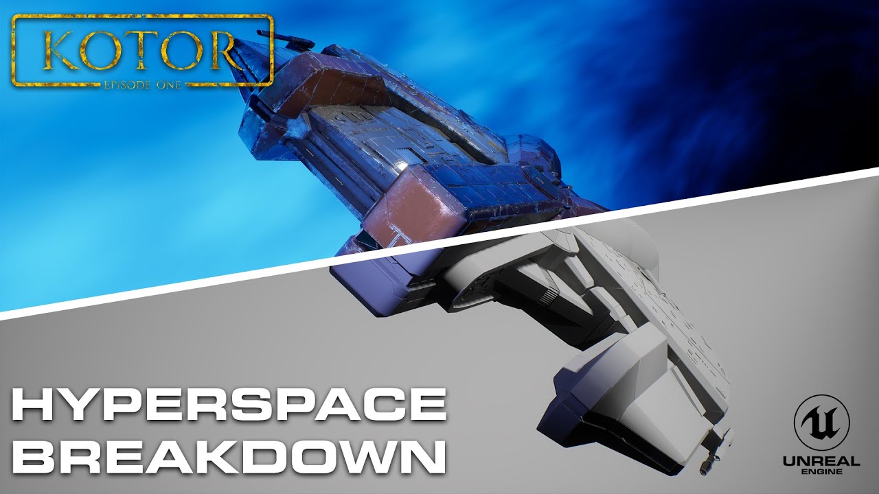 Hyperspace Created in UE5 - Kotor VFX Breakdown