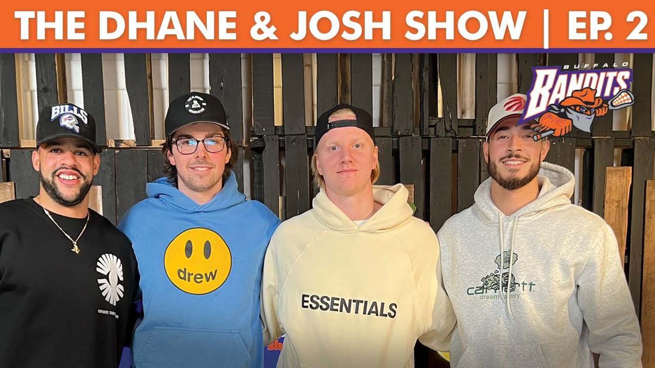 Owen Power & Rasmus Dahlin Talk Hockey, Lax, & More | The Dhane & Josh Show Ep. 2 | Season 1