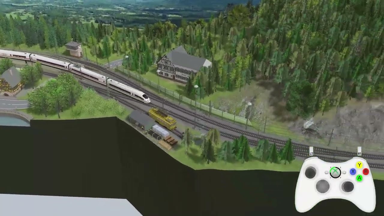 Drohnenflug in 3D-Modellbahn Studio V9.5