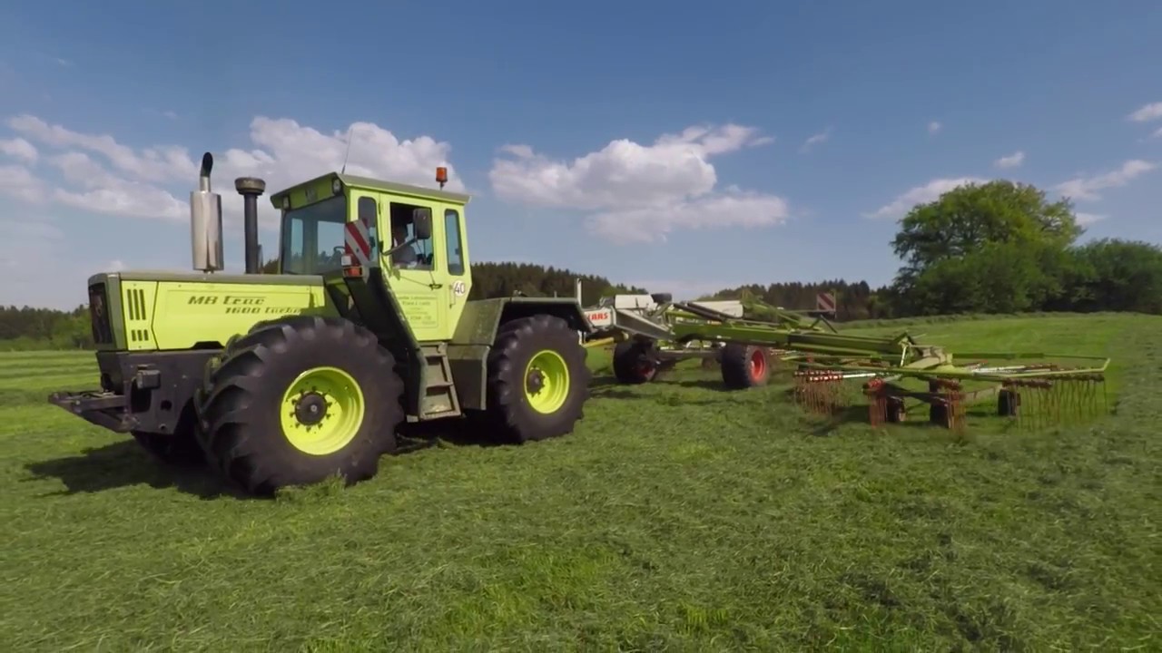 1. Schnitt 2018 | Fendt 924,930 | MB Trac 1800 | P&ouml;ttinger | Krone | Claas liner