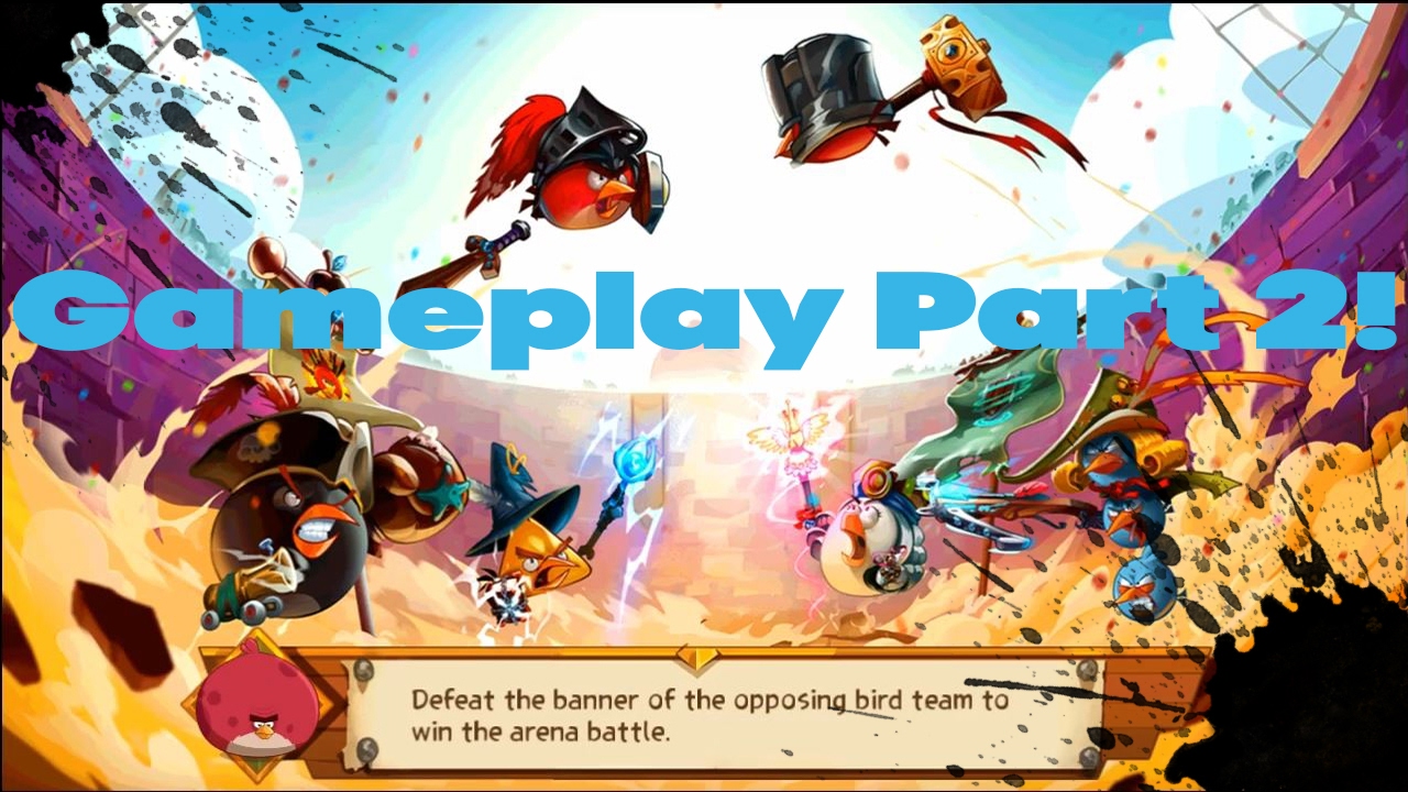 Angry Birds Epic - Daily Arena Objectives (Stone League) Gameplay Part 2! (iOS, Android)