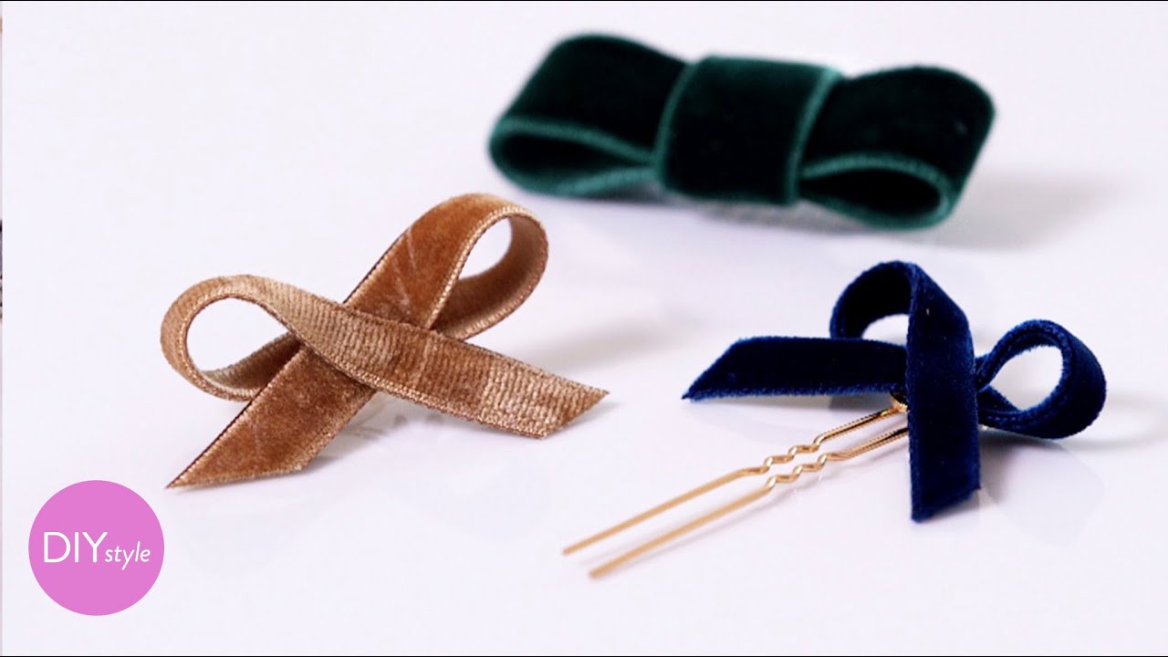 DIY Velvet Hair Bows - DIY Style - Martha Stewart