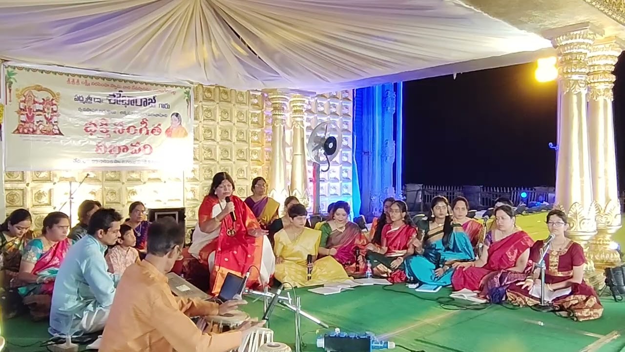 Dr. Shobha Raju amma & Students concert - Yadagirigutta Bramhotsavam - 7.3.25 (7)