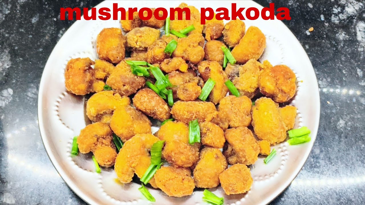 Crispy Mushroom Pakoda Recipe 🍄 | Chai Ke Saath Sabse Tasty Snacks | Must Try! 😍🔥