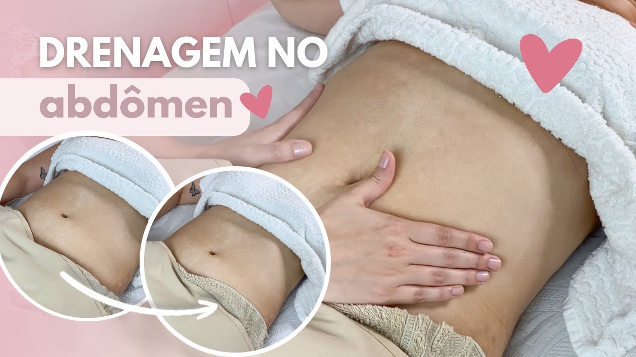 COMO FAZER DRENAGEM LINF&Aacute;TICA NO ABD&Ocirc;MEN