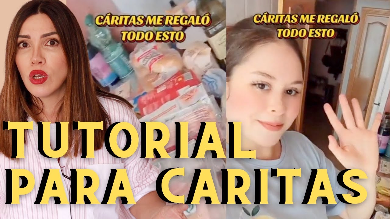 Extranjera LLENA LA NEVERA con CARITAS.